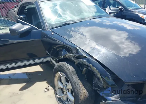 2007 Ford Mustang V6 Deluxe/V6 Premium из США, поврежденный, VIN 1ZVFT84N875349097